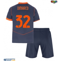 Otroški Nogometni dresi Inter Milan Federico Dimarco #32 Tretji 2025-26 Kratek Rokav (+ Kratke hlače)